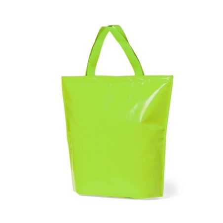 Sac Isotherme Éco-responsable Personnalisé - Glacière Hobart Matières : aluminium Couleurs : jaune personnalisable avec votre lo