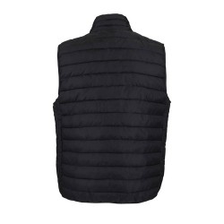 Gilet bodywarmer confortable et stylé personnalisé pour hommes STREAM MEN Matières : coton Taille textile : XXL Couleurs : noir 