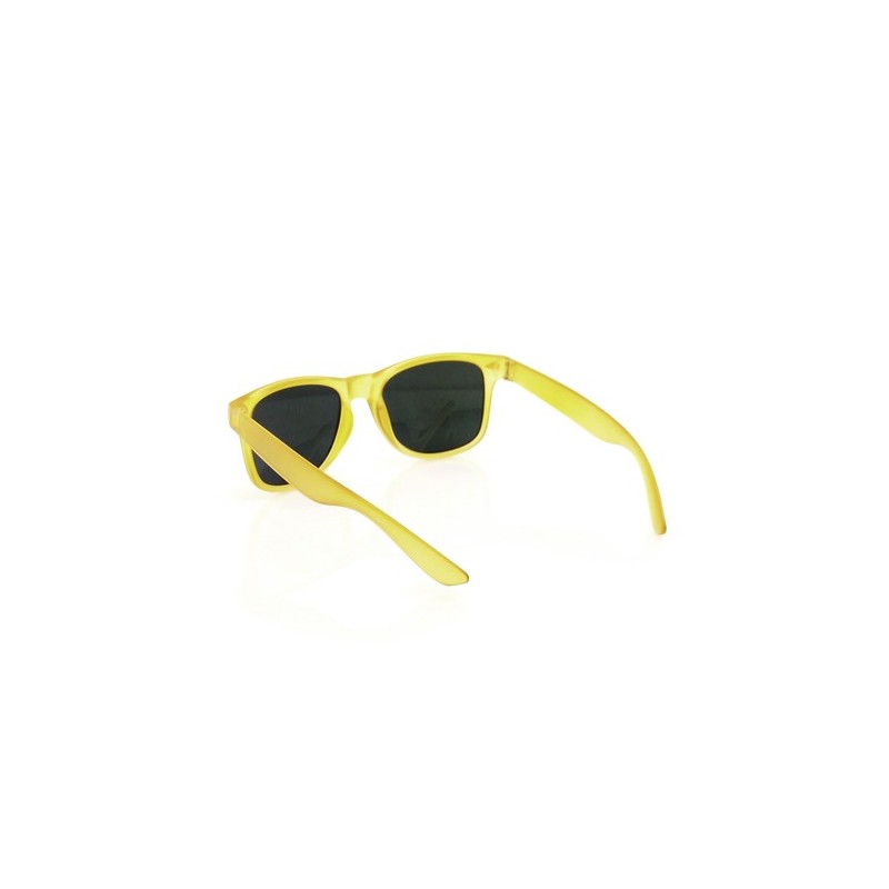 Lunettes de Soleil Personnalisées avec Protection UV400 - Nival Couleurs : jaune objet promotionnel éco-responsable