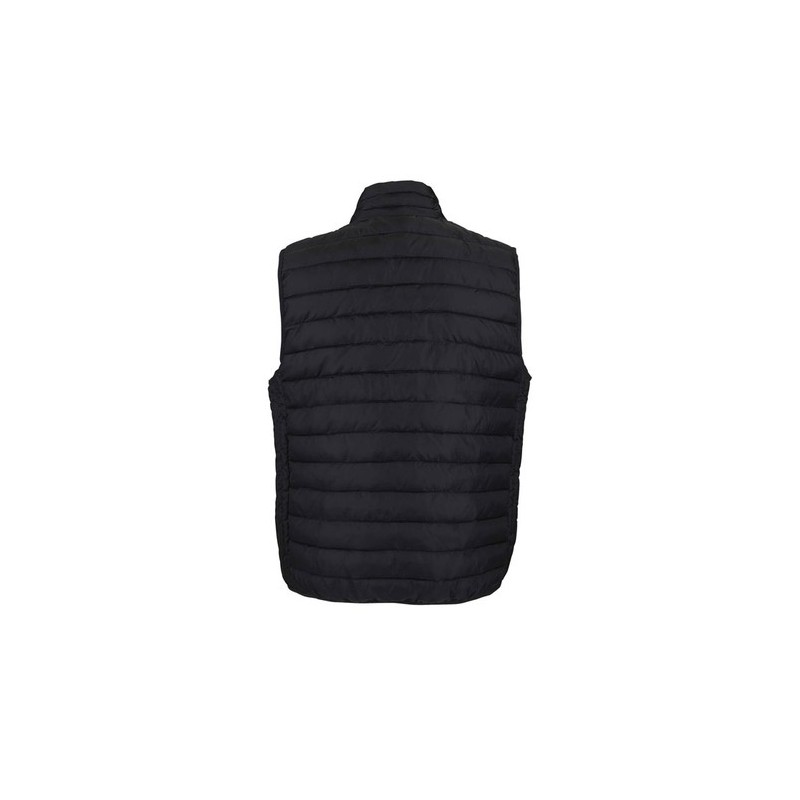 Gilet bodywarmer confortable et stylé personnalisé pour hommes STREAM MEN Matières : coton Taille textile : XL Couleurs : noir l
