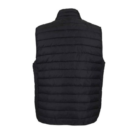 Gilet bodywarmer confortable et stylé personnalisé pour hommes STREAM MEN Matières : coton Taille textile : XL Couleurs : noir l