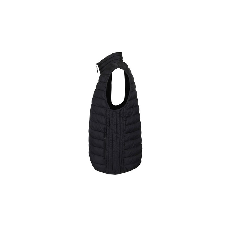 Gilet bodywarmer confortable et stylé personnalisé pour hommes STREAM MEN Matières : coton Taille textile : XL Couleurs : noir g
