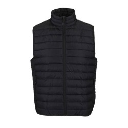 Gilet bodywarmer confortable et stylé personnalisé pour hommes STREAM MEN Matières : coton Taille textile : S Couleurs : noir pe