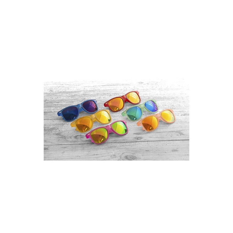 Lunettes de Soleil Personnalisées avec Protection UV400 - Nival Couleurs : fuchsia cadeau client original