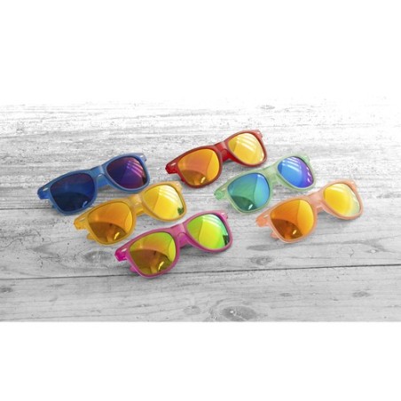 Lunettes de Soleil Personnalisées avec Protection UV400 - Nival Couleurs : fuchsia cadeau client original