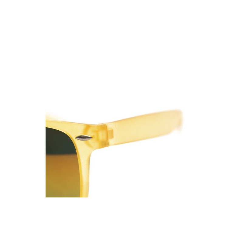 Lunettes de Soleil Personnalisées avec Protection UV400 - Nival Couleurs : bleu impression logo haute qualité