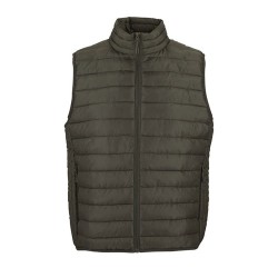 Gilet bodywarmer confortable et stylé personnalisé pour hommes STREAM MEN Matières : coton Taille textile : XL Couleurs : vert a