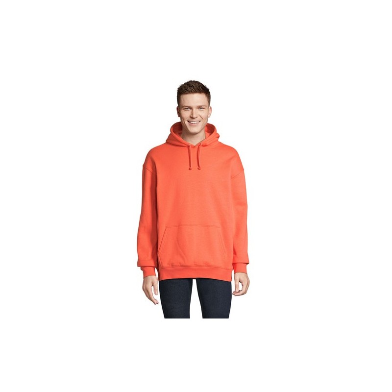 Sweat-Shirt Éco-responsable Unisex à Capuche Personnalisé CONDOR Matières : coton Taille textile : L Couleurs : pop orange objet