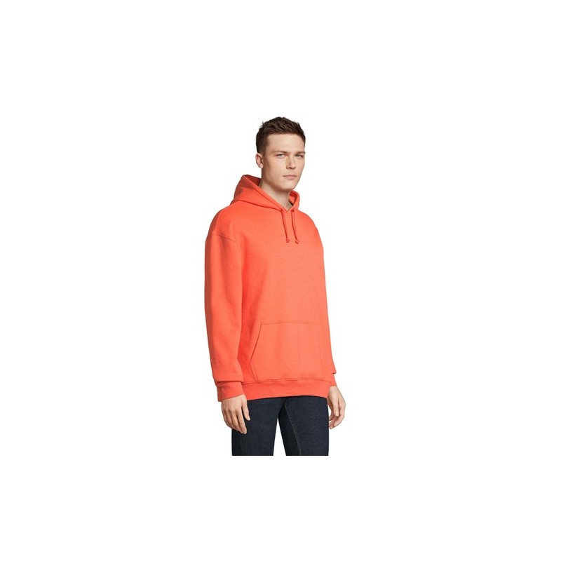Sweat-Shirt Éco-responsable Unisex à Capuche Personnalisé CONDOR Matières : coton Taille textile : L Couleurs : pop orange goodi