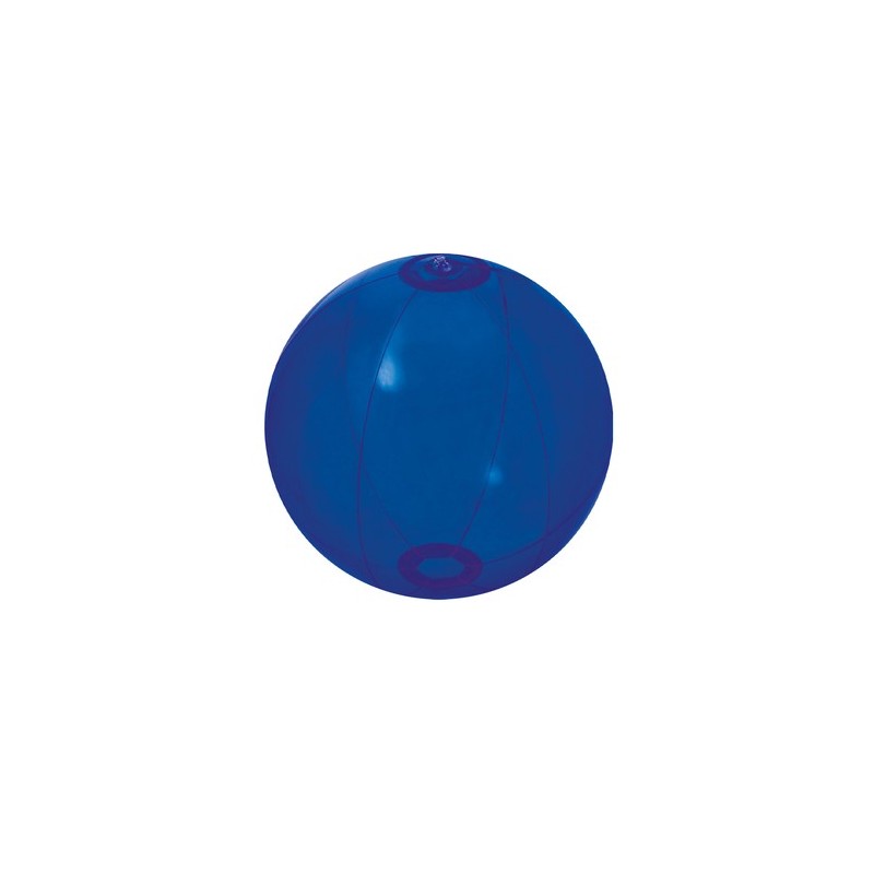 Ballon de plage personnalisable  Nemon Matières : PVC Couleurs : bleu translucide personnalisable avec votre logo
