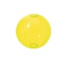 Ballon de plage personnalisable  Nemon Matières : PVC Couleurs : rouge translucide marquage couleur éclatante