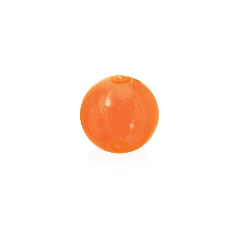 Ballon de plage personnalisable  Nemon Matières : PVC Couleurs : blanc translucide goodies publicitaire durable