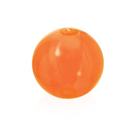 Ballon de plage personnalisable  Nemon Matières : PVC Couleurs : blanc translucide goodies publicitaire durable