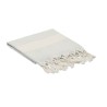 Fouta  et élégante personnalisée 140 gr/m² AGOURA Matières : coton recyclé Couleurs : gris cadeau client original