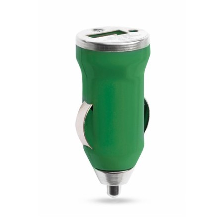 Chargeur USB Voiture Personnalisé - Hikal pas cher Couleurs : vert objet promotionnel éco-responsable