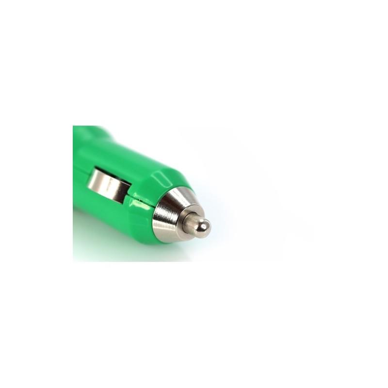 Chargeur USB Voiture Personnalisé - Hikal pas cher Couleurs : vert livraison express 24h 48h