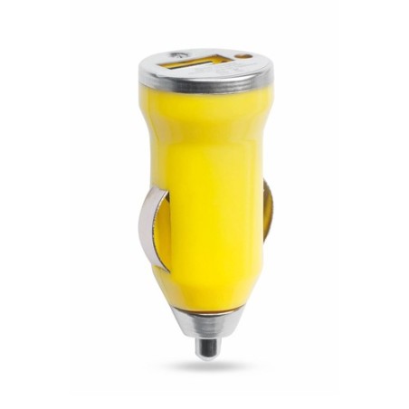 Chargeur USB Voiture Personnalisé - Hikal pas cher Couleurs : vert goodies publicitaire durable