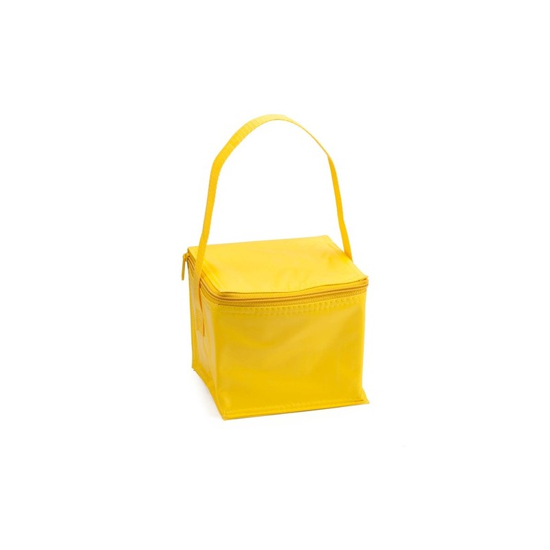 Glacière personnalisée  - Tivex Matières : aluminium Couleurs : jaune impression haute définition
