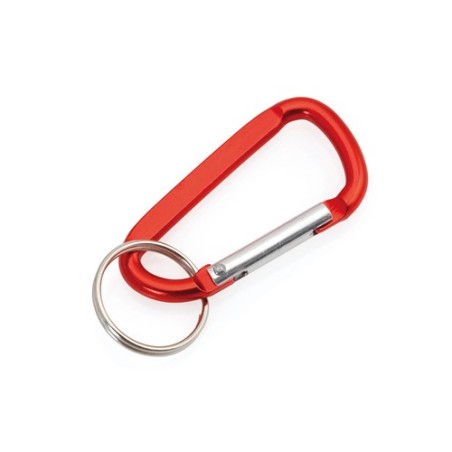Mousqueton en Aluminium Personnalisé Idéal pour vos Clés - Zoko Matières : aluminium Couleurs : rouge