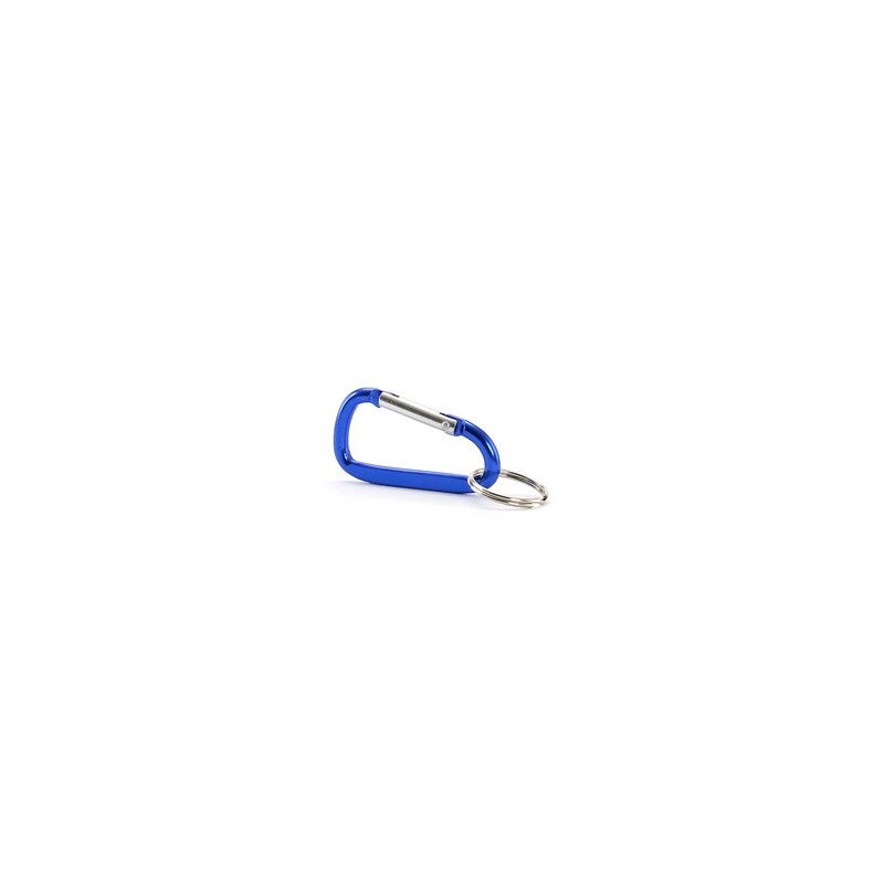 Mousqueton en Aluminium Personnalisé Idéal pour vos Clés - Zoko Matières : aluminium Couleurs : bleu marquage couleur éclatante