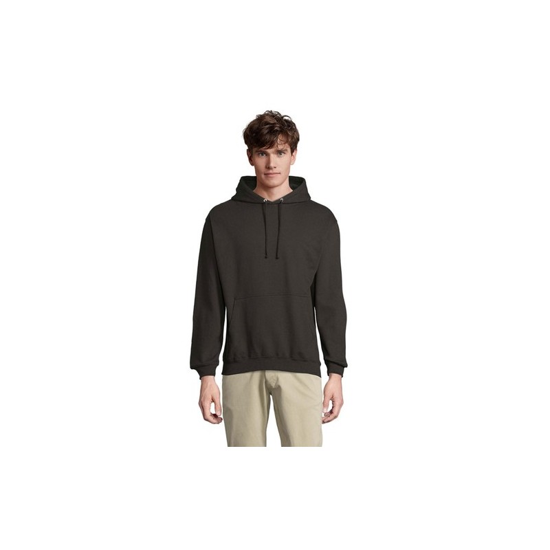 Sweat-Shirt Éco-responsable Unisex à Capuche Personnalisé CONDOR Matières : coton Taille textile : XXL Couleurs : noir objet pub