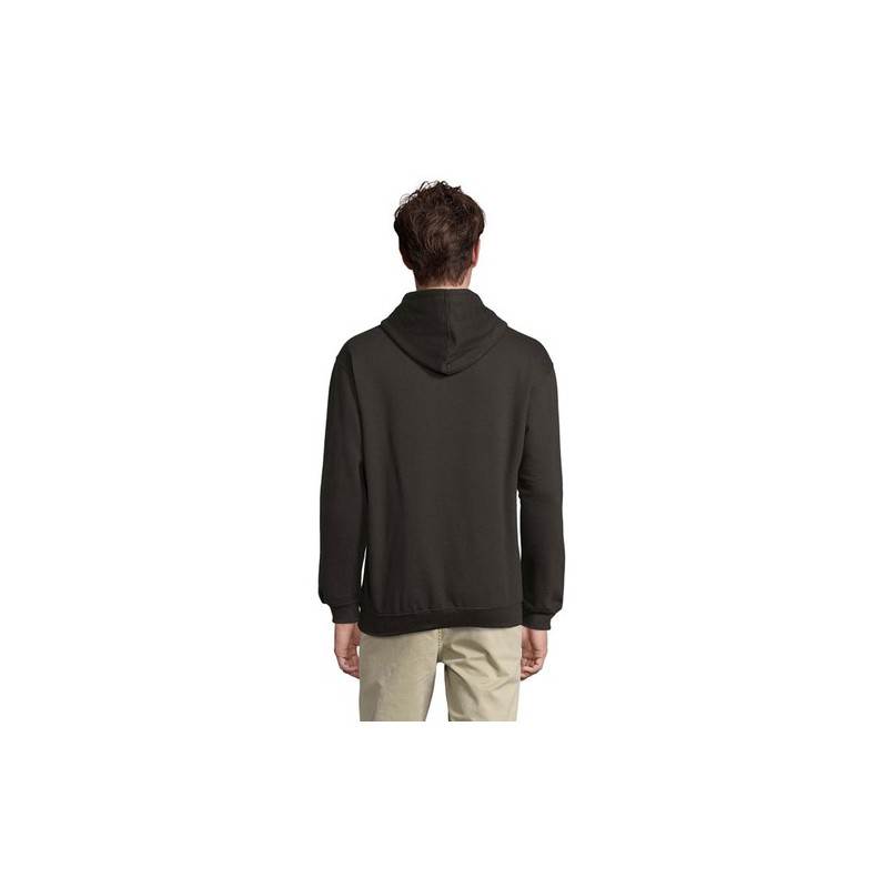 Sweat-Shirt Éco-responsable Unisex à Capuche Personnalisé CONDOR Matières : coton Taille textile : XXL Couleurs : noir objet pub