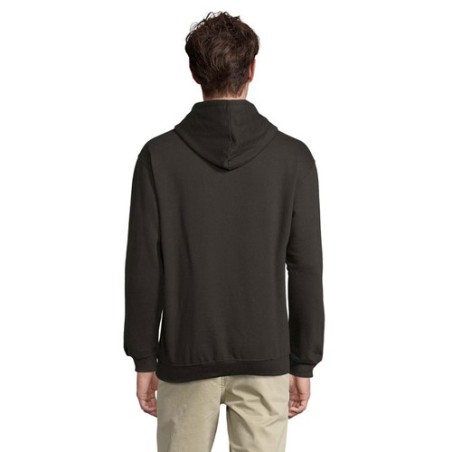 Sweat-Shirt Éco-responsable Unisex à Capuche Personnalisé CONDOR Matières : coton Taille textile : XXL Couleurs : noir objet pub