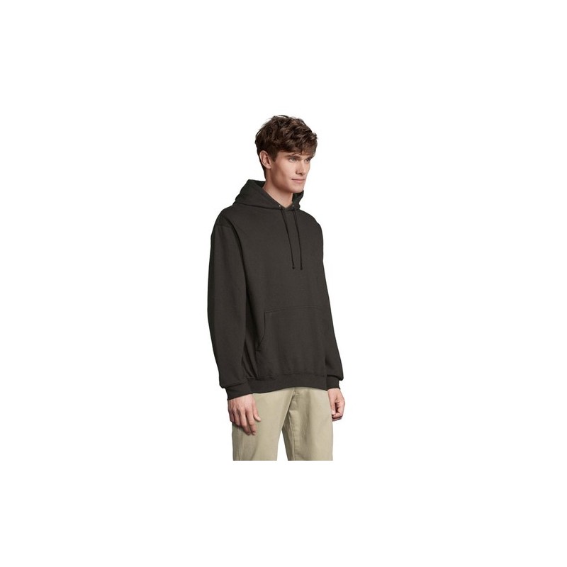 Sweat-Shirt Éco-responsable Unisex à Capuche Personnalisé CONDOR Matières : coton Taille textile : XXL Couleurs : noir livraison