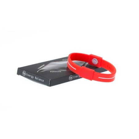 Bracelet Éco-responsable Unique Energy Couleurs : blanc objet promo petit budget