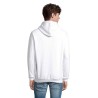 Sweat-Shirt Éco-responsable Unisex à Capuche Personnalisé CONDOR Matières : coton Taille textile : L Couleurs : blanc chiné good