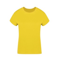 T-Shirt Femme Personnalisé 100% Coton Confort Optimal Seiyo Matières : coton Taille textile : M Couleurs : vert impression logo 