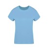 T-Shirt Femme Personnalisé 100% Coton Confort Optimal Seiyo Matières : coton Taille textile : M Couleurs : vert personnalisable 