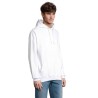 Sweat-Shirt Éco-responsable Unisex à Capuche Personnalisé CONDOR Matières : coton Taille textile : XL Couleurs : blanc chiné imp