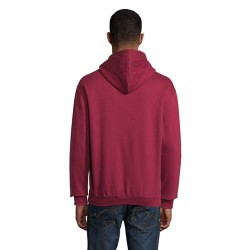 Sweat-Shirt Éco-responsable Unisex à Capuche Personnalisé CONDOR Matières : coton Taille textile : S Couleurs : bordeaux goodies