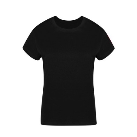 T-Shirt Femme Personnalisé 100% Coton Confort Optimal Seiyo Matières : coton Taille textile : XL Couleurs : bleu marine foncé pe