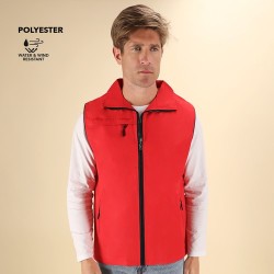Gilet Personnalisé Pas Cher Dervik Matières : polyester Taille textile : L Couleurs : vert bouteille impression haute définition 2