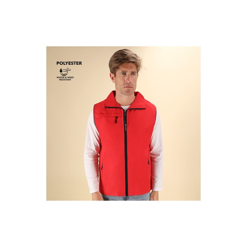 Gilet Personnalisé Pas Cher Dervik Matières : polyester Taille textile : XXL Couleurs : bleu marine cadeau collaborateur premium