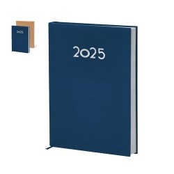 Agenda personnalisé pas cher Bultman Matières : PU Couleurs : bleu 2