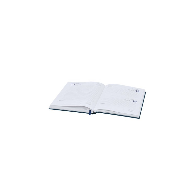 Agenda personnalisé pas cher Bultman Matières : PU Couleurs : bleu cadeau client original