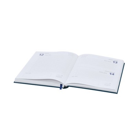 Agenda personnalisé pas cher Bultman Matières : PU Couleurs : bleu cadeau client original