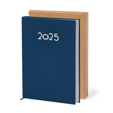 Agenda personnalisé pas cher Bultman Matières : PU Couleurs : bleu marine cadeau entreprise pas cher