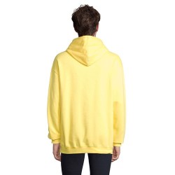 Sweat-Shirt Éco-responsable Unisex à Capuche Personnalisé CONDOR Matières : coton Taille textile : XS Couleurs : jaune clair goo