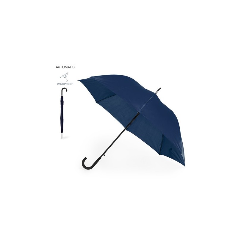 Parapluie Résistant et Personnalisé XL Dolku Matières : pongée Couleurs : bleu marine cadeau client original