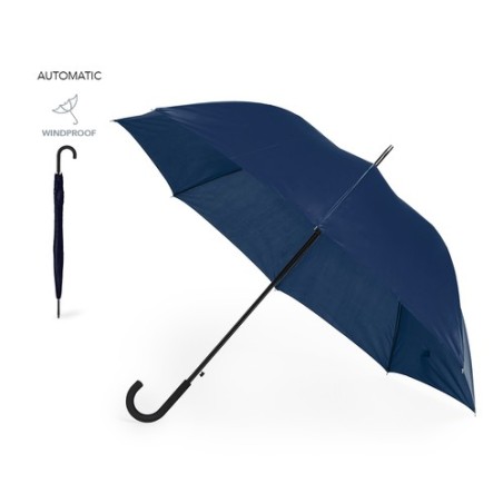 Parapluie Résistant et Personnalisé XL Dolku Matières : pongée Couleurs : bleu marine cadeau client original