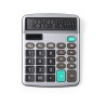 Calculatrice Personnalisée Éco-responsable avec Précision et Design Tueris pas cher Matières : aluminium Couleurs : gris livrais