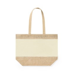 Sac de Plage Élégant et Résistant Personnalisé Raxnal Matières : coton Couleurs : bleu marine accessoire événementiel unique