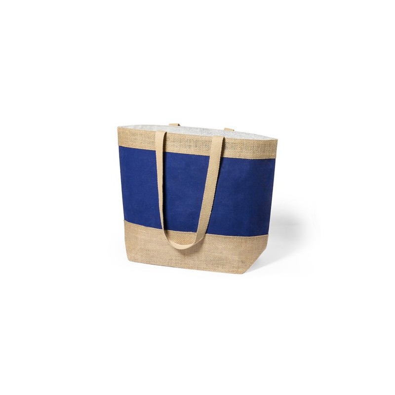 Sac de Plage Élégant et Résistant Personnalisé Raxnal Matières : coton Couleurs : bleu marine personnalisation sur mesure