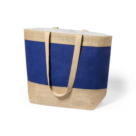 Sac de Plage Élégant et Résistant Personnalisé Raxnal Matières : coton Couleurs : bleu marine personnalisation sur mesure