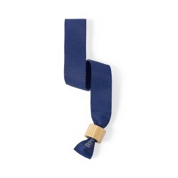 Bracelet Éco-responsable Personnalisé Événementiel - Broch Matières : bambou Couleurs : bleu marine