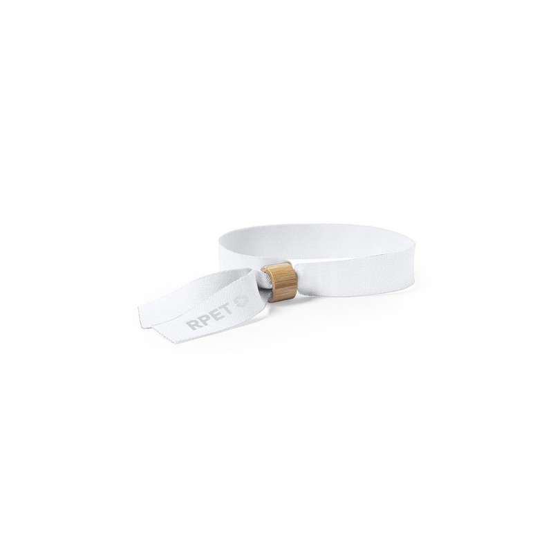 Bracelet Éco-responsable Personnalisé Événementiel - Broch Matières : bambou Couleurs : bleu marine impression logo haute qualit
